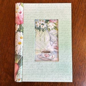Daisy/tea cup journal